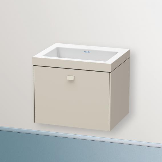 Duravit Vero Air washbasin with Brioso vanity unit with 1 pull-out compartment