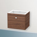 Duravit Vero Air 洗臉盆配有 Brioso 梳妝台和 1 個拉出式隔間