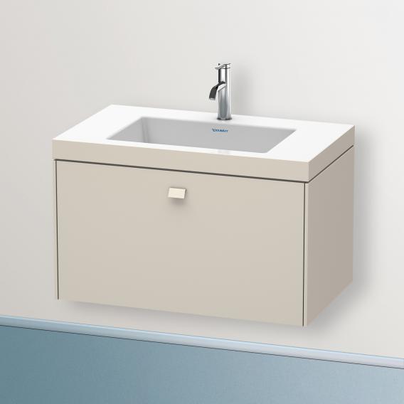 Duravit Vero Air washbasin with Brioso vanity unit with 1 pull-out compartment