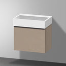 Duravit Vero Air 洗臉盆配有 D-Neo 梳妝台 緊湊型，帶 1 個拉出式隔層