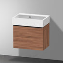 Duravit Vero Air 洗臉盆配有 D-Neo 梳妝台 緊湊型，帶 1 個拉出式隔層