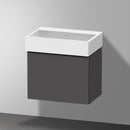 Duravit Vero Air 洗臉盆配有 D-Neo 梳妝台 緊湊型，帶 1 個拉出式隔層