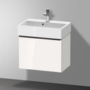 Duravit Vero Air 洗臉盆配有 D-Neo 梳妝台 緊湊型，帶 1 個拉出式隔層