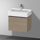 Duravit Vero Air 洗臉盆配有 D-Neo 梳妝台 緊湊型，帶 1 個拉出式隔層