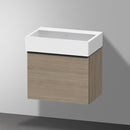 Duravit Vero Air 洗臉盆配有 D-Neo 梳妝台 緊湊型，帶 1 個拉出式隔層