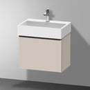 Duravit Vero Air 洗臉盆配有 D-Neo 梳妝台 緊湊型，帶 1 個拉出式隔層