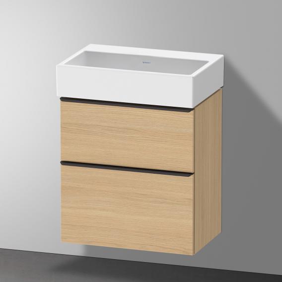 Duravit Vero Air washbasin with D-Neo vanity unit Compact with 2 pull-out compartments
