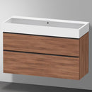 Duravit Vero Air 洗臉盆配有 D-Neo 梳妝台和 2 個拉出式隔間