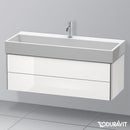 Duravit Vero Air 洗臉盆配有 XSquare 梳妝台和 2 個拉出式隔間