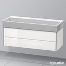 Duravit Vero Air 洗臉盆配有 XSquare 梳妝台和 2 個拉出式隔間