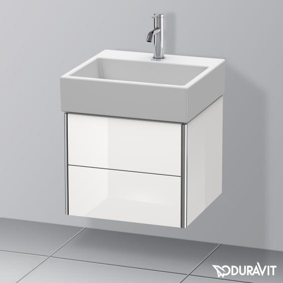 Duravit Vero Air washbasin with XSquare vanity unit with 2 pull-out compartments
