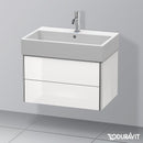 Duravit Vero Air 洗臉盆配有 XSquare 梳妝台和 2 個拉出式隔間