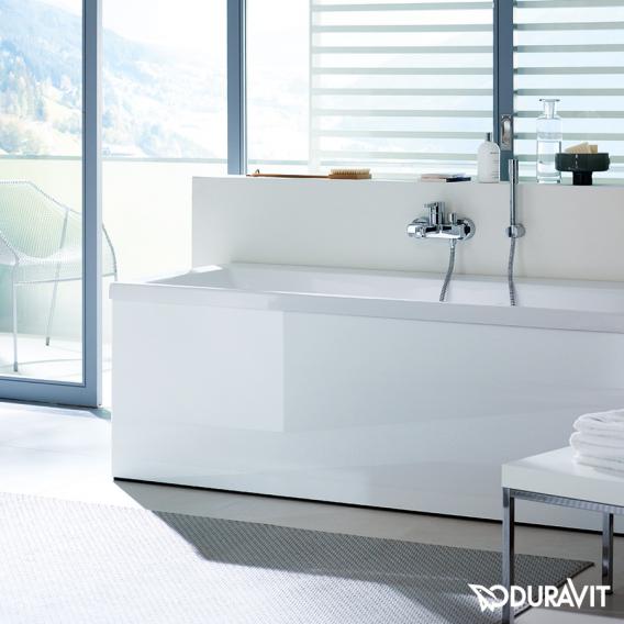 適用於浴缸/按摩浴缸的 Duravit Vero 鑲板，背靠牆版本，白色