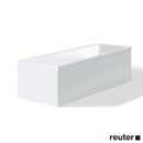 適用於浴缸/按摩浴缸的 Duravit Vero 鑲板，背靠牆版本，白色