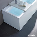 適用於浴缸/按摩浴缸的 Duravit Vero 鑲板，背靠牆版本，白色