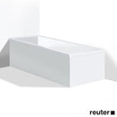 Duravit Vero 浴缸/按摩浴缸鑲板，適用於角落白色