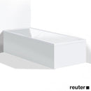 Duravit Vero 浴缸/按摩浴缸鑲板，適用於角落白色