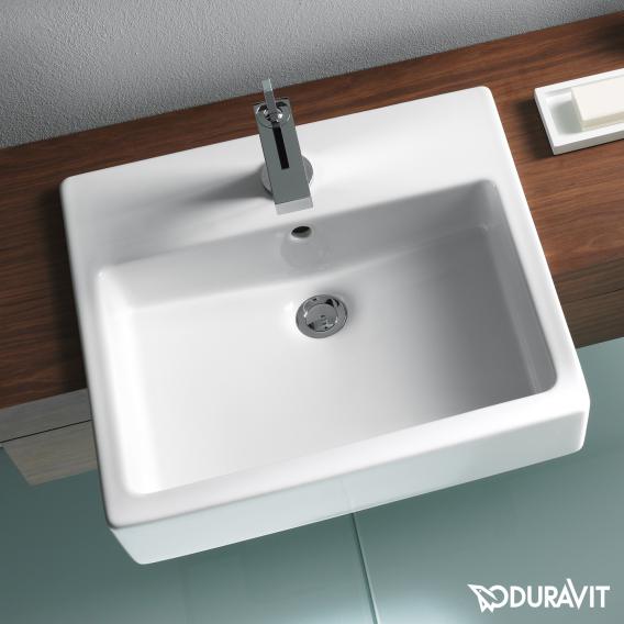 Duravit Vero semi-recessed washbasin