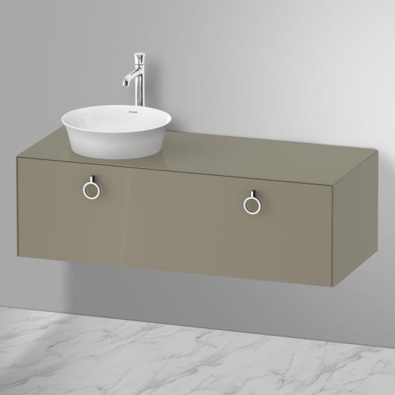 Duravit White Tulip countertop washbasin with vanity unit with 1 pull-out compartment, without interior system