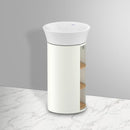 Duravit 白色鬱金香檯面洗臉盆，附梳妝台，附側隔層