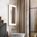 Duravit 白色鬱金香鏡附 LED 照明