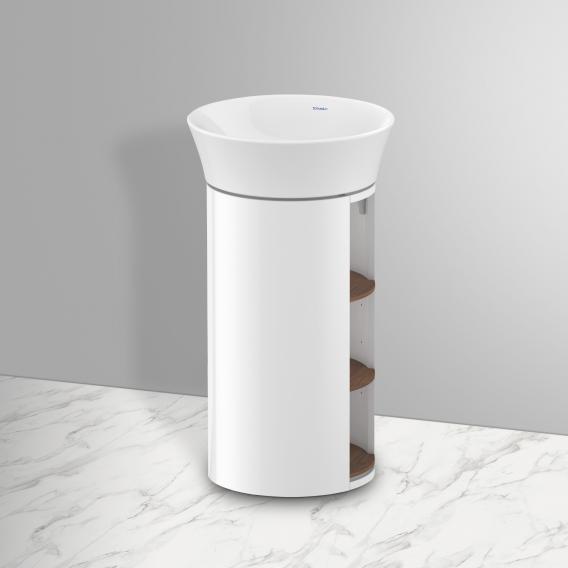 Duravit White Tulip vanity unit with side compartments