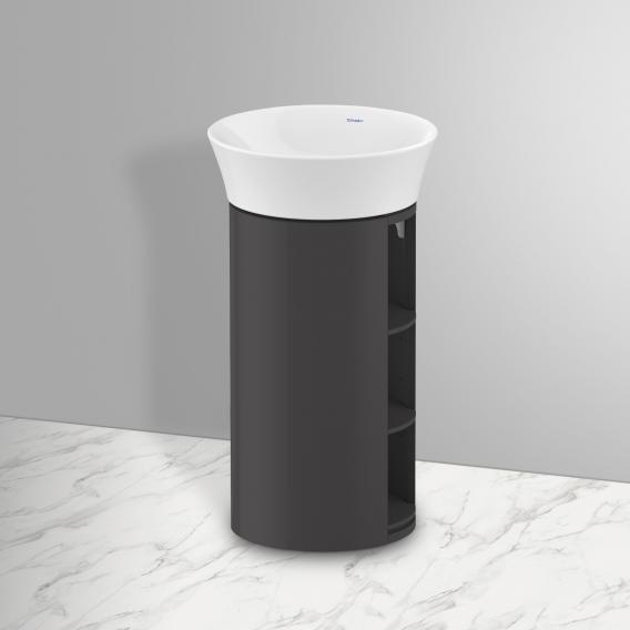 Duravit White Tulip vanity unit with side compartments