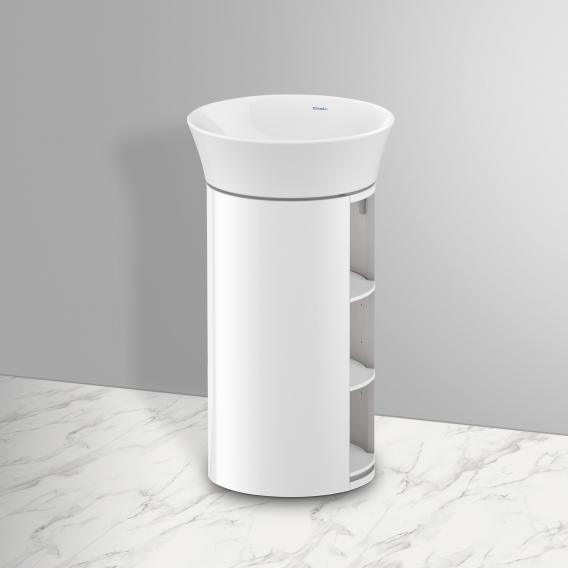 Duravit White Tulip vanity unit with side compartments