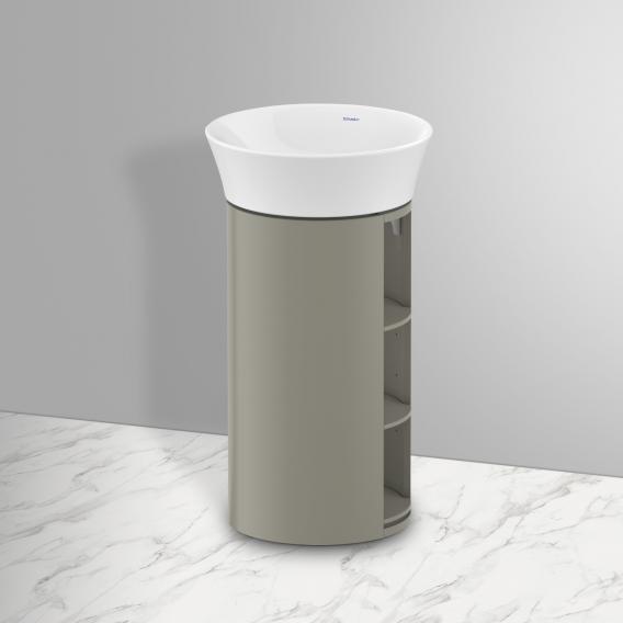 Duravit White Tulip vanity unit with side compartments