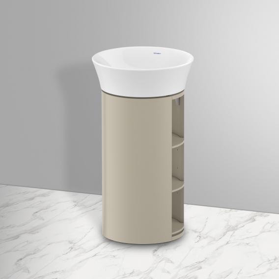 Duravit White Tulip vanity unit with side compartments