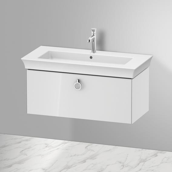 Duravit 白色鬱金香梳妝台搭配 1 個拉出式隔層