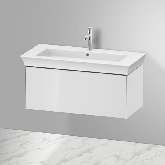 Duravit 白色鬱金香梳妝台搭配 1 個拉出式隔層