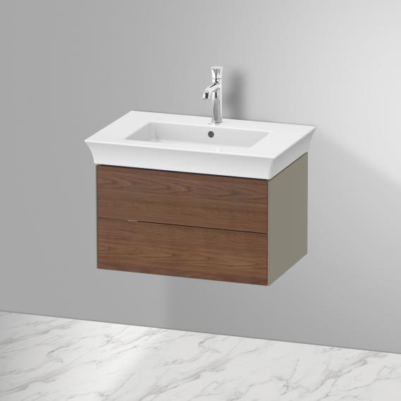 Duravit White Tulip vanity unit with 2 pull-out compartments