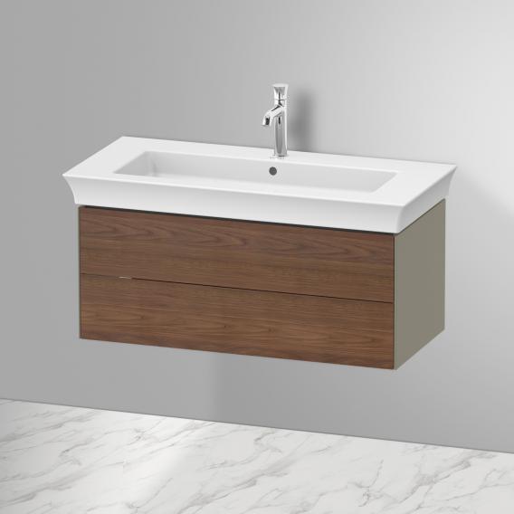 Duravit White Tulip vanity unit with 2 pull-out compartments