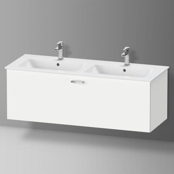 Duravit XBase 梳妝台，適用於雙洗臉盆，附 1 個拉出式隔間