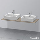Duravit XSquare countertop for 2 countertop/drop-in basins