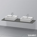 Duravit XSquare countertop for 2 countertop/drop-in basins
