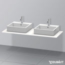 Duravit XSquare countertop for 2 countertop/drop-in basins