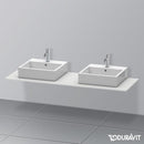 Duravit XSquare countertop for 2 countertop/drop-in basins