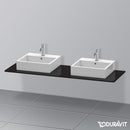 Duravit XSquare countertop for 2 countertop/drop-in basins
