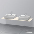 Duravit XSquare countertop for 2 countertop/drop-in basins