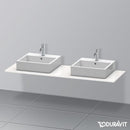 Duravit XSquare countertop for 2 countertop/drop-in basins