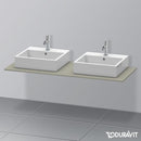Duravit XSquare countertop for 2 countertop/drop-in basins