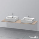 Duravit XSquare countertop for 2 countertop/drop-in basins