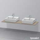 Duravit XSquare countertop for 2 countertop/drop-in basins