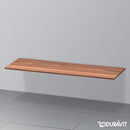 Duravit XSquare countertop without cut-out for countertop basin / drop-in basin american walnut