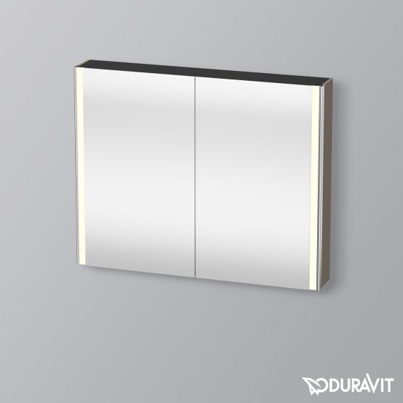 Duravit XSquare 鏡櫃，附照明和 2 個門
