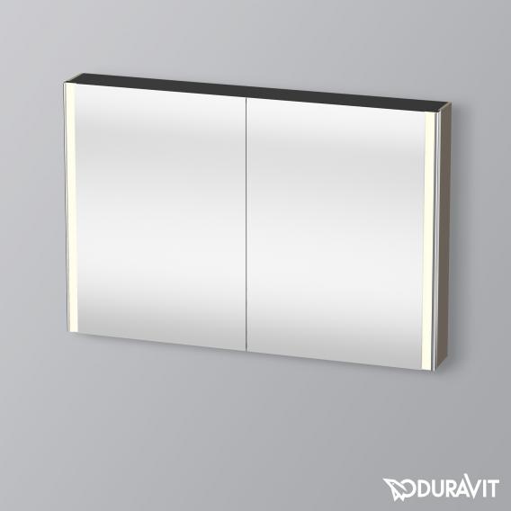 Duravit XSquare 鏡櫃，附照明和 2 個門