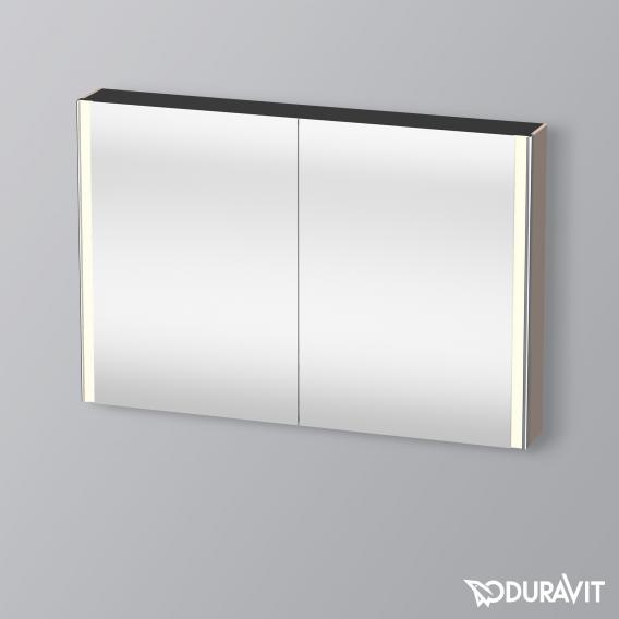 Duravit XSquare 鏡櫃，附照明和 2 個門