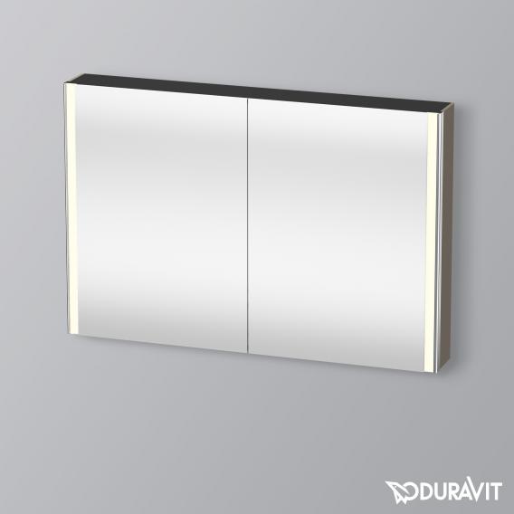 Duravit XSquare 鏡櫃，附照明和 2 個門